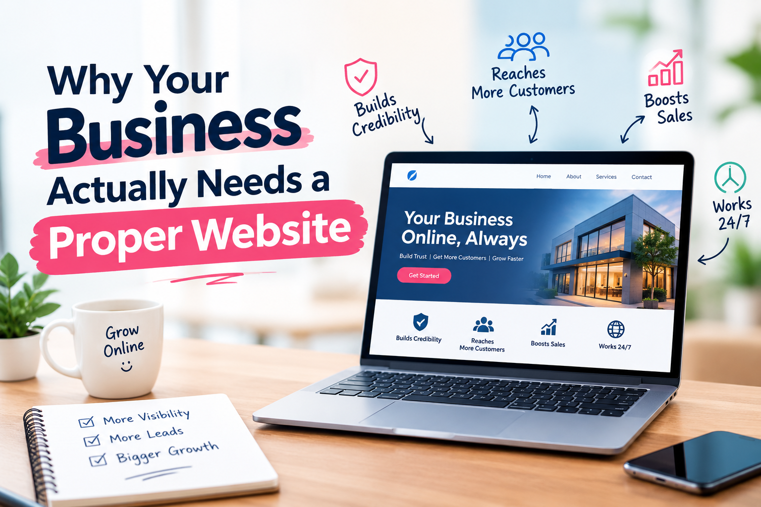 Why Your Business Actually Needs a Proper Website in 2026
